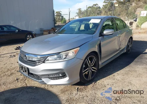 2017 Honda Accord Sport from USA, damaged, VIN 1HGCR2F54HA269210